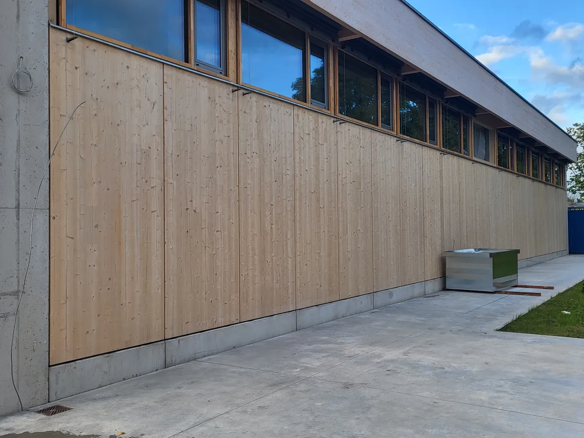 Gatavā koka siena — projekts 2